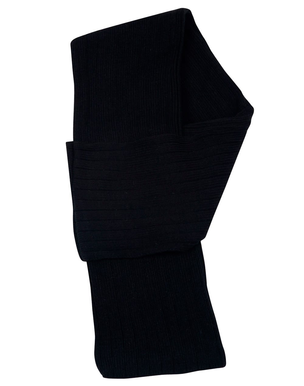 Cable Knit Scarf (Acrylic knit with cable row feature) - Image 3