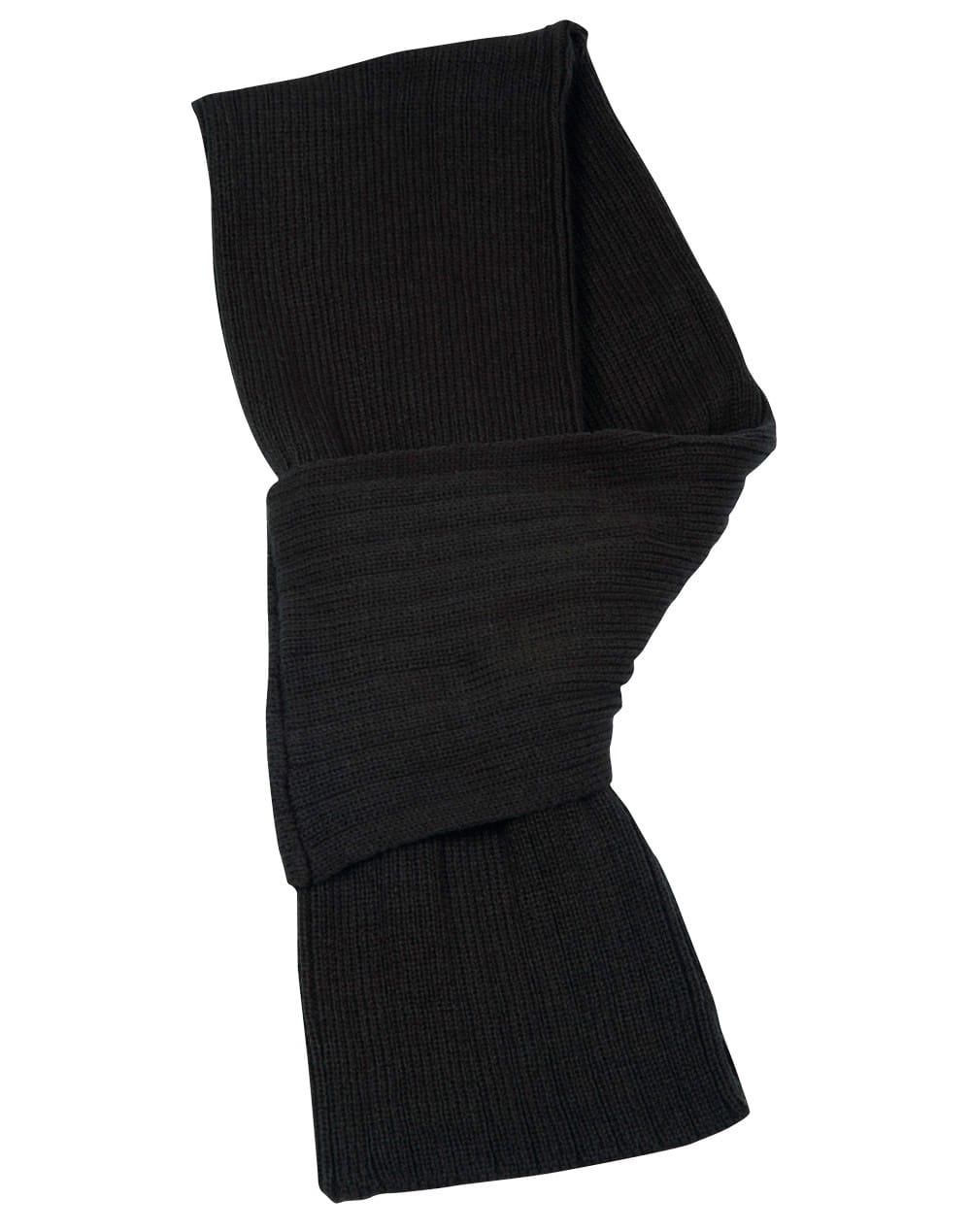Cable Knit Scarf (Acrylic knit with cable row feature) - Image 4