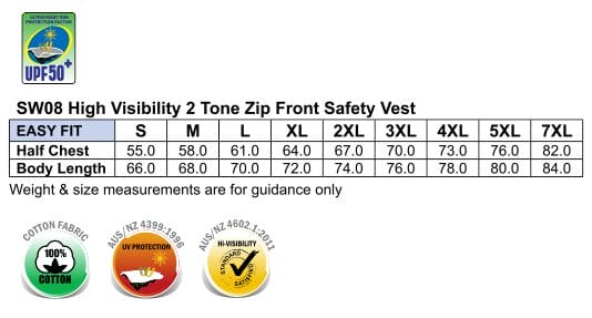 Hi-Vis two tone Polars fleecy vest - Image 5