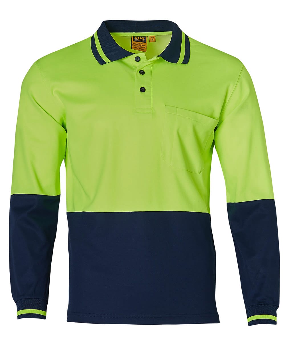 Hi-Vis truedry safety polo L/S - Image 4