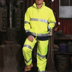 Hi-Vis 2-tone safety jacket 3M tape