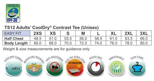 CoolDry short sleeve contrast tee - Image 17