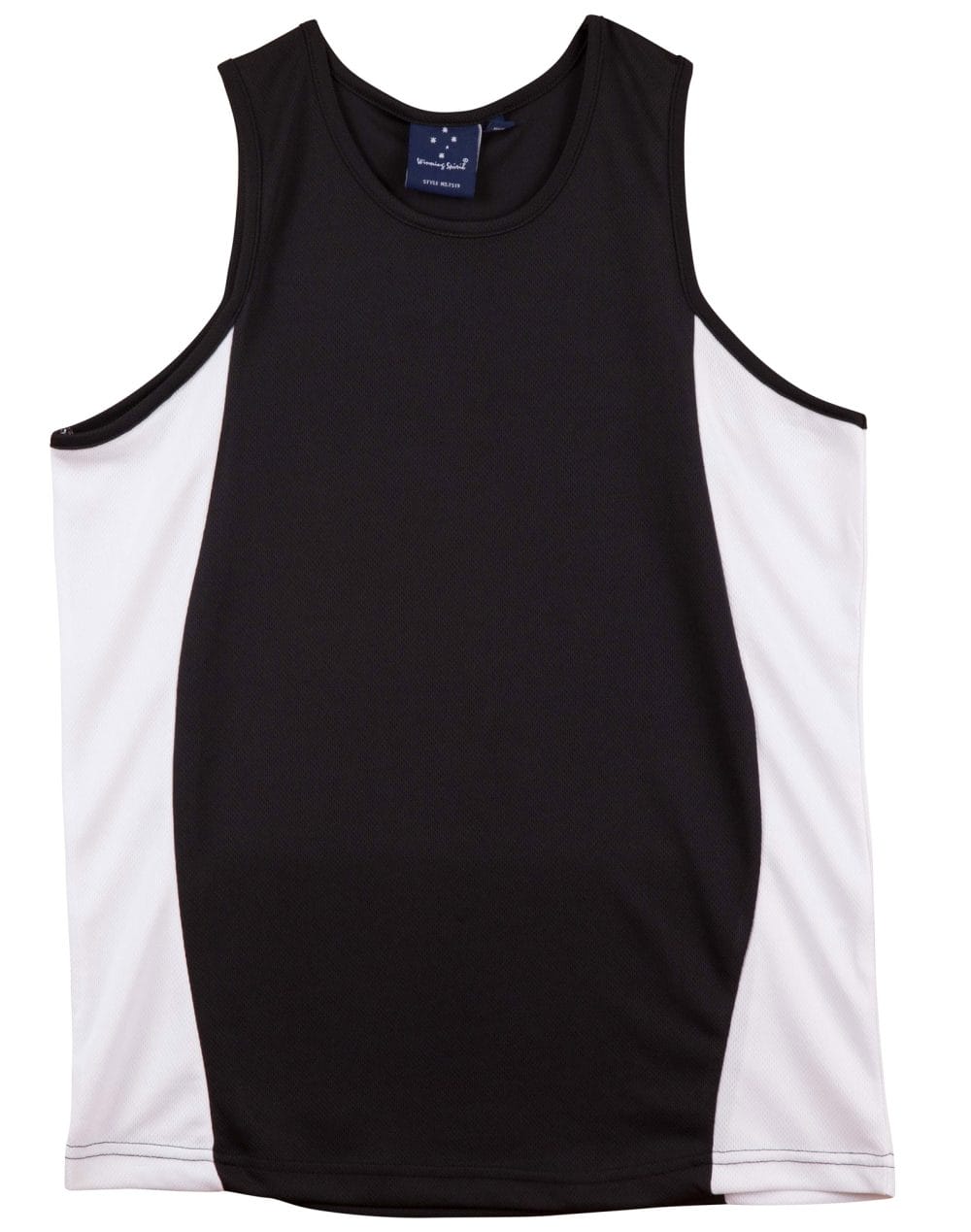 Men's cooldry contrast mesh singlet - Image 4