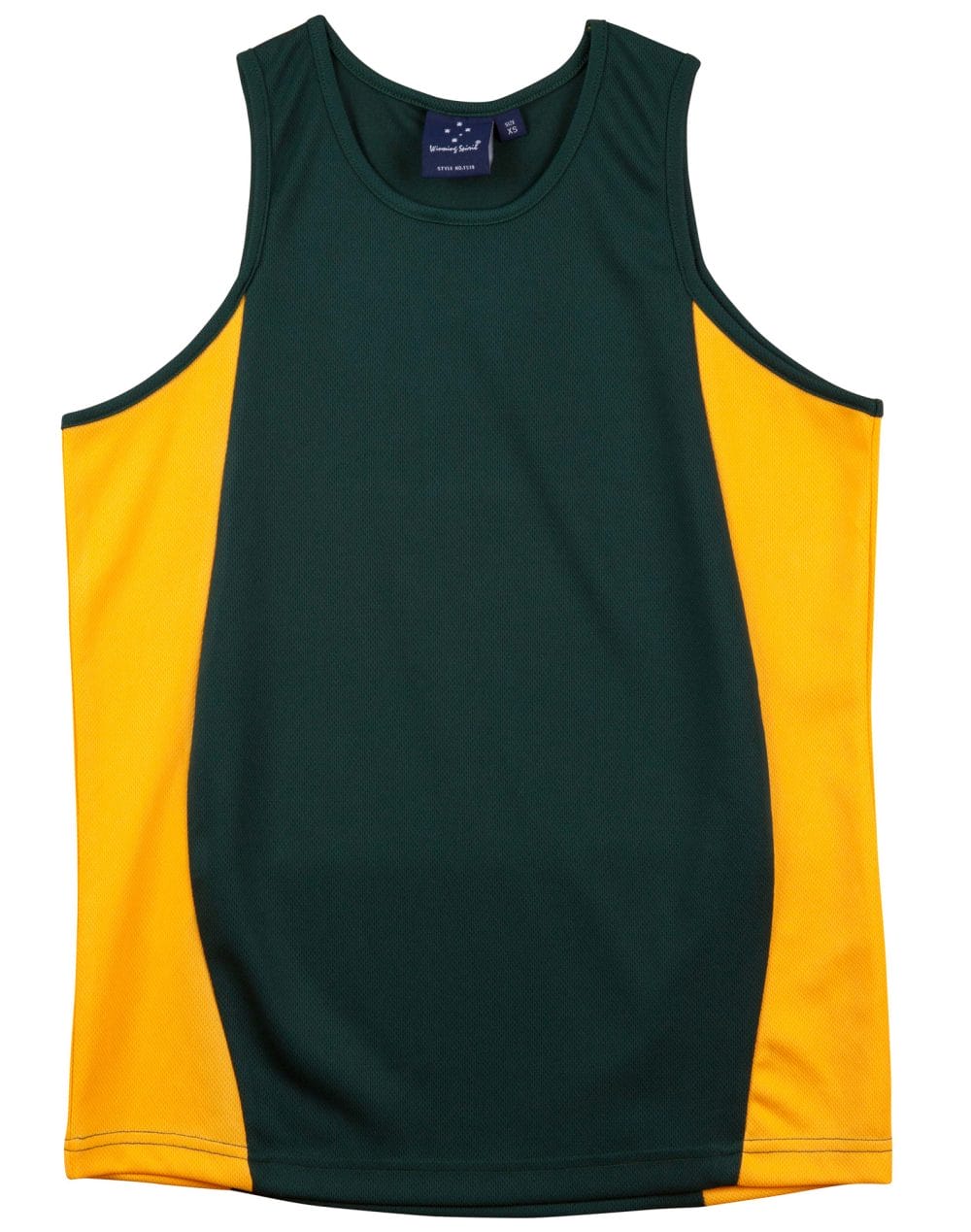 Men's cooldry contrast mesh singlet - Image 5
