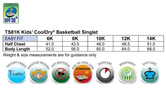 Kid's Basketball Singlet - Image 3