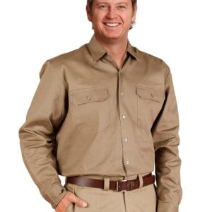 drill shirt pocket pen holder L/S